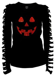 So~~ Cute BLING BLING  Cute & Unique   Halloween Pumpkin Face Shirt, Cute Halloween Shirt, Halloween Women's Shirt, Spooky Season Shirt, Trick or Treat Shirt, Pumpkin Ripped Cut Out T-Shirt, Happy Halloween, Funny Jack O Lantern SHIRT Size ; XS~4X with Long Sleeves Choose Size   XS, S, M, L, XL 1XL, 2XL, 3XL ,4XL Great Deal !!  Color ; Black  95% Cotton 5% Spandex Bust (Laying flat, Armpit to Armpit): (Small)  16 " (Medium)  17 " (Large)  18 " ( XL)   19 " (1XL)  20 " (2XL)  23 " (3XL)  25 " (4X Long Sleeve T-shirt For Fall Party, Halloween Party Long Sleeve Tops, Long Sleeve Tops For Halloween Party, Fitted Long Sleeve Halloween T-shirt, Punk Tops For Fall Costume Party, Punk Tops For Costume Party In Fall, Gothic Long Sleeve T-shirt For Fall, Punk Style Fall Tops For Costume Party, Long Sleeve Tops For Costume Party