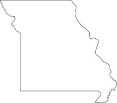 an outline map of the state of indiana