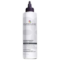 Find PUREOLOGY Color Fanatic Top Coat + Hair Gloss on Editorialist. A high-gloss clear topcoat that restores shine and vibrancy and leaves hair soft and silky for beautifully reflective hair color.Hair Type: Straight, Wavy, Curly, and CoilyHair Texture: Fine, Medium, and ThickHair Concerns:- Shine- Color Safe- BrassinessKey Benefits: - Adds shine and reflective finish- Softens hair- Restores color vibrancyHighlighted Ingredients:- Oat Milk: Smooths and softens hair.- Camellia Oil: Conditions and nourishes hair.Ingredient Callouts: Free of parabens, formaldehydes, formaldehyde-releasing agents, phthalates, mineral oil, retinyl palmitate, oxybenzone, coal tar, hydroquinone, sulfates SLS & SLES, triclocarb Coal Tar, Clear Hair, Hair Gloss, Camellia Oil, Soften Hair, Clear Gloss, Hair Restoration, Oat Milk, Color Hair