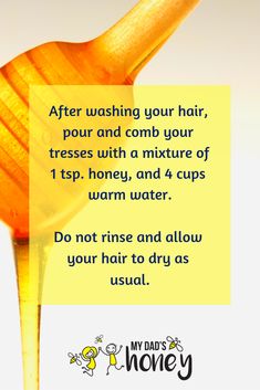 Experience the benefits of Honey with My Dad's Honey - a raw and Australian Certified Organic Honey. Each drop of this sweet gold liquid is packed with the vitamins, minerals and other nutrients. It is not only good for the belly, but for the whole body! Get this delicious honey from the beehive straight to your home for $10.00 AUD per 500g Honey jar.  #honey #certified#raw #australia #mydadshoney #organichoney #honeyrecipe #sweethoney #rawhoney #hair #hairtreatment #hairstyle #honeybenefits Honey Facts, Benefits Of Honey, Honey Benefits, Hair Remedies For Growth, Some Jokes, Everyday Health, Honey Recipes, Hair Remedies, Organic Honey