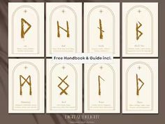 the front and back covers of free handbook & guide inc's new logo