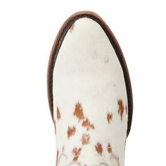 Cowpoke bootie by Lane is authentic hair on hide cowhide leather. No two are alike! Heirloom quality ankle boots with a western influence. The classic snip toe profile with cowhide leather features white black and or brown hair. The cow print and turquoise sole are a gorgeous combination. Shaft Height: Ankle Heel Height: 1.75" Ankle Circumference: 12" Toe Shape: Sculpted Round Toe Signature Turquoise Soles A shipping charge of $16.00 covers the special packaging and freight to ensure safe arriva Red Cowgirl Boots, Lane Boots, Plain Jane, Ankle Heels, Western Cowgirls, Cow Print, Cowgirl Boots, Ruby Red, Fashion Boots