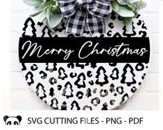 merry christmas svg cutting files - png - df