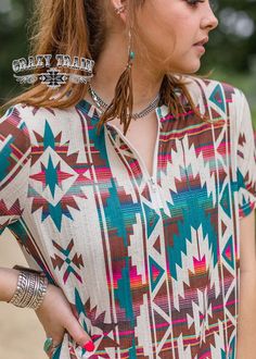 Available in S- 3XL! Free shipping + Sezzle! We ship worldwide! Turquoise And Rust, Classy Cowgirl, Rhinestone Fashion, Top Cute, Basic Tops