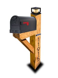 Farmhouse Mailbox - Dream Mailboxes Updated Mailbox Ideas, Transitional Mailbox Ideas, Cedar Mailbox Ideas, 6x6 Mailbox Post Ideas, Mail Boxes Ideas, Modern Farmhouse Mailbox Ideas, Mail Box Post Ideas, Mailboxes Ideas Curb Appeal, Mail Box Ideas Curb Appeal