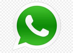 the whatsapp icon is green and white, with an image of a phone