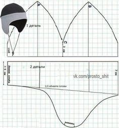 the diagram shows how to make an origami hat with two sides and one side