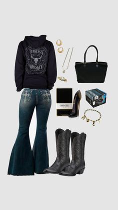 #myfirstshuffle #countryoutfit #country #ariat #gold Outfit Dark, Country Outfit, Casual Country Outfits, Latina Fashion Outfits, Looks Country, Cute Country Outfits, Country Girl Style, Latina Fashion, Hippie Outfits