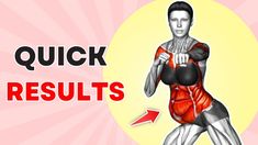 an image of a man doing exercises with the words quick results