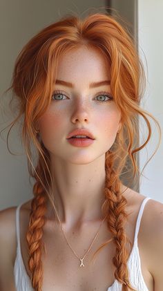 Boho Ginger Braids Braids Ginger, Saving Techniques, Ginger Girls, Blonde Hair Blue Eyes, Boho Braids, Red Hair Color, Boho Hairstyles