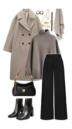 Classy Winter Outfits, Oufits Casual, Winter Fashion Outfits Casual, Outfit Grid, Stylish Work Outfits, Casual Work Outfits, Work Outfits Women, Autumn Outfit, Casual Style Outfits