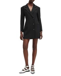 Allsaints Erykah Blazer Dress Black B, Blazer Dress, All Saints, Black Dress, Buy Online, Blazer, Long Sleeve, Dresses, Black