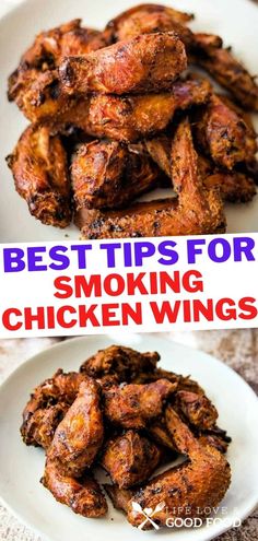 Learn how to get perfect results every time, plus a secret ingredient! Smoking chicken wings makes them tender and juicy on the inside with perfectly crispy skin on the outside. Serve as-is or add your favorite sauce! Crispy Wings On Smoker, Chicken Wings On The Smoker, Smoked Whole Chicken Wings, Crispy Smoked Wings, Electric Smoker Chicken Wings, Pellet Smoker Chicken Wings, Smoked Chicken Wings Electric, Smoked Chicken Wing Recipes, Crispy Grilled Chicken Wings