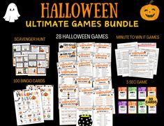 the ultimate halloween games bundle for kids