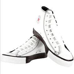 Converse Chuck Taylor A/S Midsoles Hightops Shoes White Casual High-top Sneakers For Sports, White Cotton Sports Sneakers, Casual White High-top Sneakers For Sports, White Casual High-top Sneakers, Casual White High-top Sneakers, Casual Converse High-top Sneakers With White Laces, Casual White High-top Sneakers With Speckled Midsole, White Cotton High-top Sneakers For Streetwear, Converse White