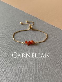 Gemstone Bead Bracelet, CARNELIAN AGATE Genuine Gemstone Adjustable Bracelet - Etsy Raw Rose Quartz Necklace, February Birthstone Necklace, Amethyst Crystal Necklace, Carnelian Agate, Citrine Bracelet, Raw Crystal Necklace, Gemstone Necklaces, Rose Quartz Bracelet, Quartz Crystal Necklace