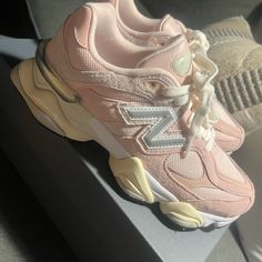 Men’s Size 61/2 Which Is A Women’s 8 Never Worn Perfect Condition Will Send Receipt From Goat New Balance 9060 Pink, Pink New Balance, New Balance 9060, Shoes New Balance, 2024 Christmas, Cream Shoes, New Balance Shoes, Miss Me Jeans, Christmas List