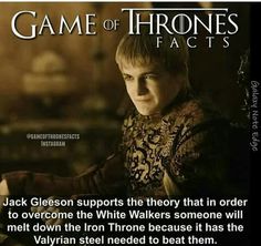 a game of thrones poster with an image of a young man in armor and text