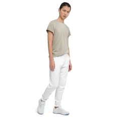 Super comfy, refined, and versatile. Pair with one of our T-shirts and throw on your favorite hoodie shirt for a casual athleisure-like vibe. These joggers will be your first choice for a casual everyday outfit. Everyone who has tried them on loves them. You will too! 65% cotton, 35% polyester 5-thread stitching Cuffed and side-seamed legs Flat drawstrings in a matching color Single size unisex fit White Sweatpants Outfit, White Sweatpants, Vest Tops Women, Windbreaker Jacket Women, Polo Shirts Men, Mens Jogger Pants, Sweatpants Outfit, Blue Vests, Womens Capris