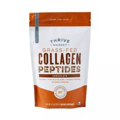 Buy chocolate grass-fed collagen peptides online at Thrive Market. Get the best collagen delivered, and save up to 50%. Free shipping on most orders! Youtheory Collagen, Collagen Supplements Benefits, Best Collagen Supplements, Neocell Super Collagen, Afternoon Smoothie, Health Benefits Of Collagen, Best Collagen, Collagen Hydrolysate, Thrive Market