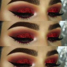 Make Up Gold, Revolution Eyeshadow, Day Makeup Looks, Holiday Makeup Looks, Valentines Day Makeup