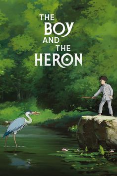 the boy and the heron movie poster