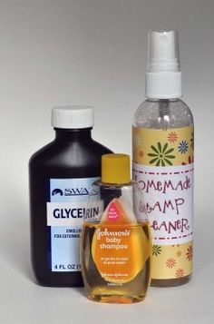 three different types of skin care products on a white surface