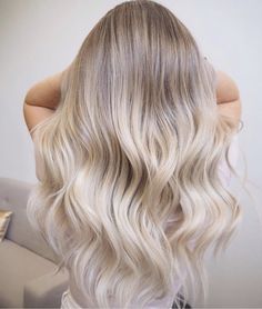 Champagne Blond, Icy Blonde Hair Color, Beige Blonde Hair Color, Baby Blonde Hair, Beige Blonde Hair