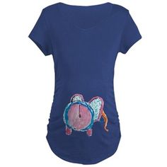 a pregnant woman's t - shirt with an elephant on it