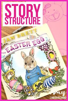 an easter story book with the title