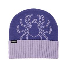 Showcase your love for Hunter x Hunter with this purple ribbed knit beanie featuring the iconic Phantom Troupe spider logo. The light purple cuff adds a stylish contrast, making this beanie a must-have for fans. Made with soft acrylic yarn, it offers warmth and comfort for any season. Easy to care for, this beanie should be hand washed in cold water and laid flat to dry, ensuring long-lasting wear. Phantom Troupe Logo, Phantom Troupe Spider, Hunter X Hunter Phantom Troupe, Embroidered Spider, Hunter Spider, Purple Bucket Hat, Spider Logo, Ribbed Knit Beanie, Logo Purple