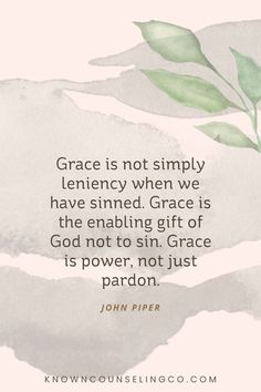 a quote from john piper about grace