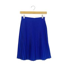 Knee Length Full Accordion Pleated Skirt. Deep Royal Blue. Side Zipper And High Waist Fit. Made In The Usa. Perfect For Business Casual! Brand: American Apparel Tag Size: Xs - Exact Inches Below. Measurements Waist: 26 Inches Length: 21.5 Inches Material: 100 % Polyester - Deep Royal Blue Condition: Excellent! Still Has Tag Attached Bundle To Save On Shipping! Inquire With Further Questions - Thanks For Your Interest! Process + Inventory Previews On Instagram @Aesthetedrygoods Accordion Pleated Skirt, American Apparel Skirt, Deep Royal Blue, Fitted Blouses, Blue Skirt, Collar Dress, American Apparel, Cobalt Blue, Pleated Skirt