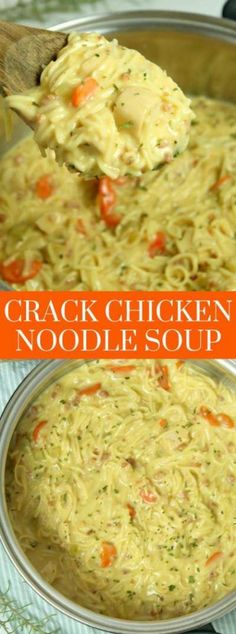 Noodle Recipes Soup Dinner Recipes, Thunder Chicken, Noodle Dinner, Chicken Mom, Seasoned Chicken, Recipe For Chicken, Best Soup Recipes, Noodle Soup Recipes