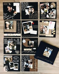 a collage of photos with the words i love you written on them and other pictures