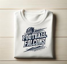 Falcons Svg, Spirit Clothing, Png Art, Gifts For Football Fans, Team T Shirts, Football Fans, Png Design, Sport Event, Team Spirit