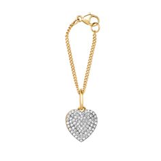 You'll be full of love with this diamond heart watch charm bracelet sitting perfectly from your timepiece. Not only will you be one time, but you will arrive in style! Available in 14k yellow, rose, or white gold .32ctw diamonds Charm measures 10.7mm x 9.7mm Measures 2.25" in length Lobster clasp By Milestones by Ashleigh Bergman Heart Watch, Full Of Love, Diamond Charm, Diamond Heart, Yellow Rose, New Trends, Milestones, Time Piece, Lobster Clasp