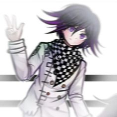 Ｄａｎｇａｎｒｏｎｐａ • Kokichi Ouma icon! (fanart: ktokei on Tumblr) ♡ Kokichi And Miu, Danganronpa Kokichi, Awesome Sauce, Anime Things