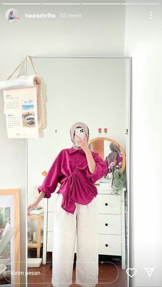 Ootd Pastel, Outfit Hijab Casual, Outfit Travel, Office Casual Outfit, Pastel Outfit