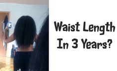 How To Get 4b Hair To Waist Length In 3 Years http://www.blackhairinformation.com/general-articles/get-4b-hair-waist-length-3-years/ Hair Growth In A Year, Hair Advice, Healthy Hair Tips, For Hair Growth