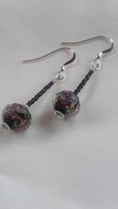 Check out this item in my Etsy shop https://www.etsy.com/listing/898719461/sterling-silver-and-rose-glass-beaded Glass Round Bead Earrings For Party, Glass Bead Earrings For Party, Party Earrings With Dangling Glass Beads, Party Beaded Glass Earrings, Glass Beaded Dangle Earrings For Parties, Party Earrings With Czech Glass, Elegant Adjustable Beaded Glass Earrings, Adjustable Silver Glass Beaded Earrings, Adjustable Beaded Glass Earrings