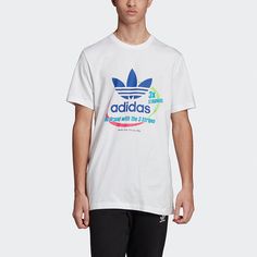 Men's adidas originals Sports Printing Logo Pattern Round Neck Short Sleeve White T-Shirt FK9974 Adidas Logo T-shirt For Streetwear, Adidas T-shirt For Spring Streetwear, Spring Adidas Athleisure T-shirt, Adidas Athleisure T-shirt For Spring, Adidas Logo T-shirt In Relaxed Fit, Spring Athleisure Adidas Three Stripes T-shirt, Adidas Logo T-shirt With Relaxed Fit, Adidas Logo Athleisure Tops With Relaxed Fit, Adidas Logo Sporty T-shirt With Relaxed Fit