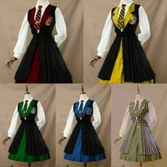 Hogwarts Robes, Looks For Green Eyes, Harry Potter Dress, Stile Harry Potter, Not Nice