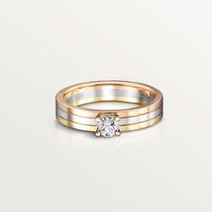 Cartier Love Ring Diamond, Cartier Love Ring, Cartier Love, Cartier Ring, Love Ring, Gold Yellow, Brilliant Cut Diamond, Yellow Gold Rings, Solitaire Ring