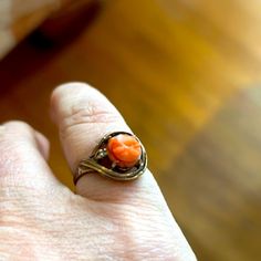 Vintage Pink Italian Coral Cluster Ring On 10kt Gold Setting Approx Size Of 9.5 (According To Measurement) Beautiful Open Work Setting Holding The Coral Stamped 10k Smoke Free Pet Free Home The More Items You Bundle, The More Money You Save New To Poshmark? Use Code Tthorn930 At Sign Up To Save $15 On Your First Purchase! Will Ship Within 24 Hours Of Purchase, Weather Permitting. Any Questions? Please Reach Out! At Sign, The Coral, More Money, Gold Set, Cluster Ring, Womens Jewelry Rings, Vintage Pink, Sign Up, Coral