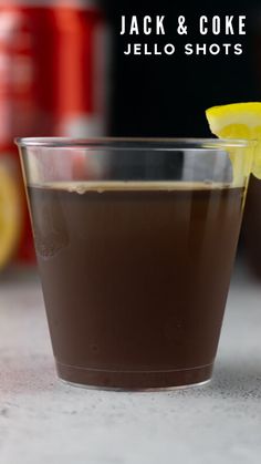 jack and coke jello shots recipe Jello Shots That Look Like Beer, Rum And Coke Jello Shots