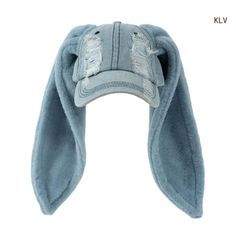 Adult Distressed Baseball Caps Spring Camping Casual Sport Caps for Girl Outdoor Sunproof Hat with Trening Sztuk Walki, Distressed Baseball Cap, Bunny Hat, Looks Street Style, Cute Hats, Cute Plush, Kawaii Clothes, Character Outfits, Mode Inspiration