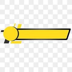 a yellow and black arrow pointing to the left, on a white background png