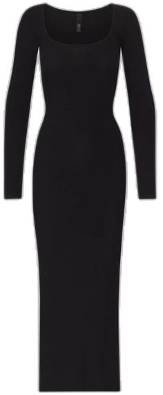 Sleek Black Bodycon Dress For Dinner, Chic Black Bodycon Dress With Flattering Silhouette, Black Sheath Bodycon Dress For Dinner, Pink Sparkly Dress, Small Lounge, Long Slip Dress, Long Slip, Black Dress With Sleeves, Tie Front Cardigan