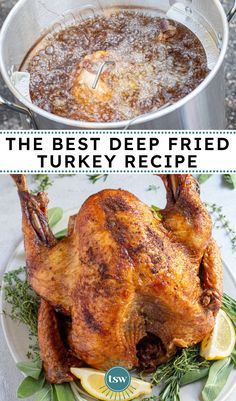 the best deep fried turkey recipe